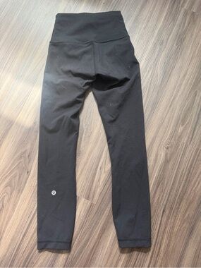 Lululemon High-Rise Black Leggings wonder train